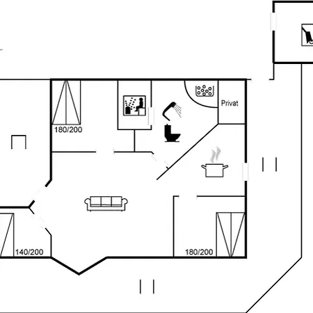 Barnet - 2-2km From The Sea By Interhome